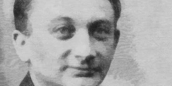 Porträt Joseph Roth, stilisiert